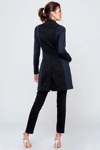 Thumbnail for Coats & Scrubs Women's Carmel Black  Lab Coat