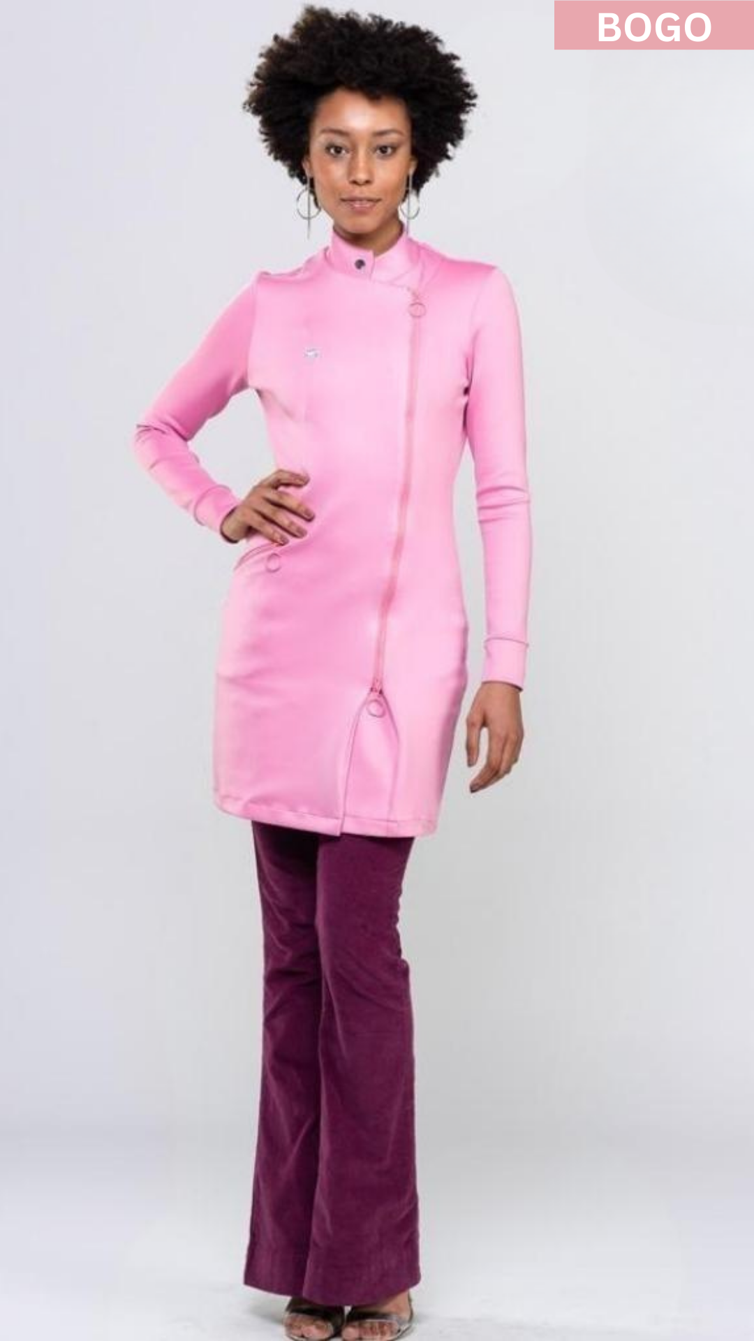 Coats & Scrubs Women's Oregon Pink Lab Coat