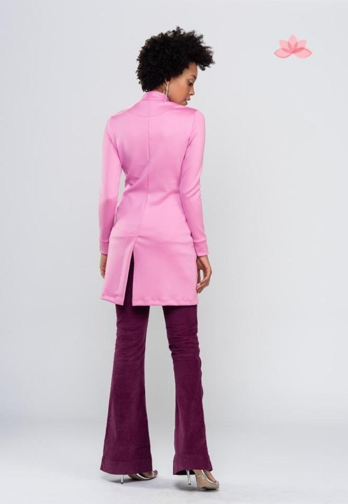 Dra Cherie Women's Pink Oregon Lab Coat