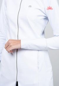 Thumbnail for Dra Cherie Women's White Carmel Lab Coat