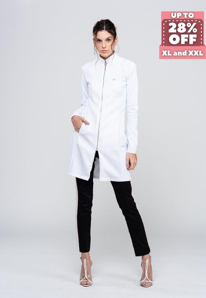 Coats & Scrubs Women's Carmel White Lab Coat