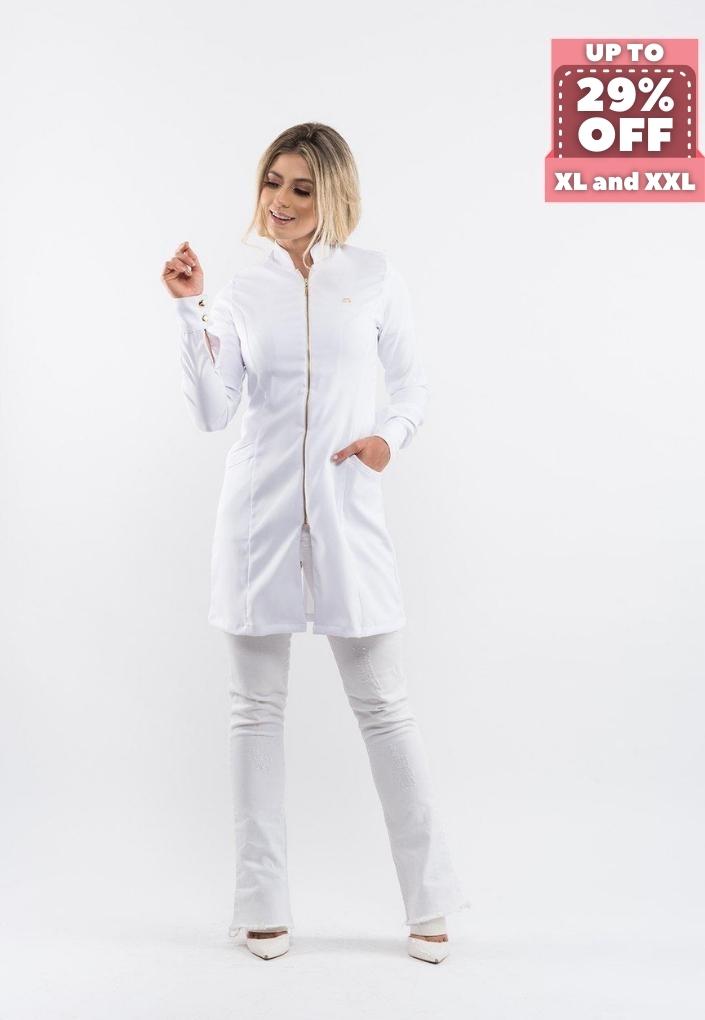 Coats & Scrubs Women's Hawaii White Lab Coat