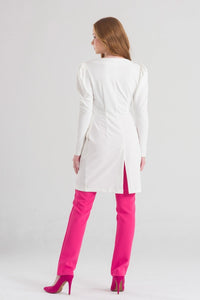 Thumbnail for Coats & Scrubs Women's Hollywood Off White Lab Coat